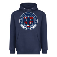 Navy liberty university seal Heavyweight Hoodie - linhVisuals