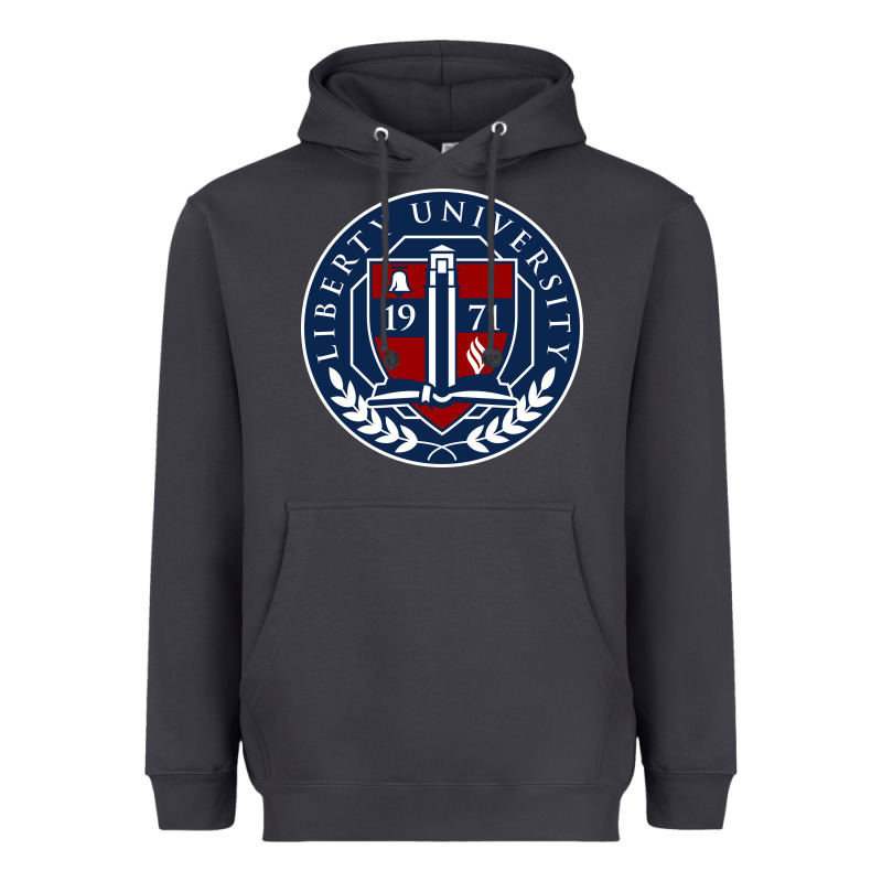 Liberty University Seal Heavyweight Hoodie by linhVisuals | Teevron