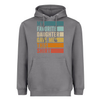 Storm my favorite daughter gave me this shirt father's day pullover hoodie Heavyweight Hoodie - linhVisuals