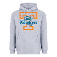 Heather Grey tennessee lady volunteers Heavyweight Hoodie - linhVisuals