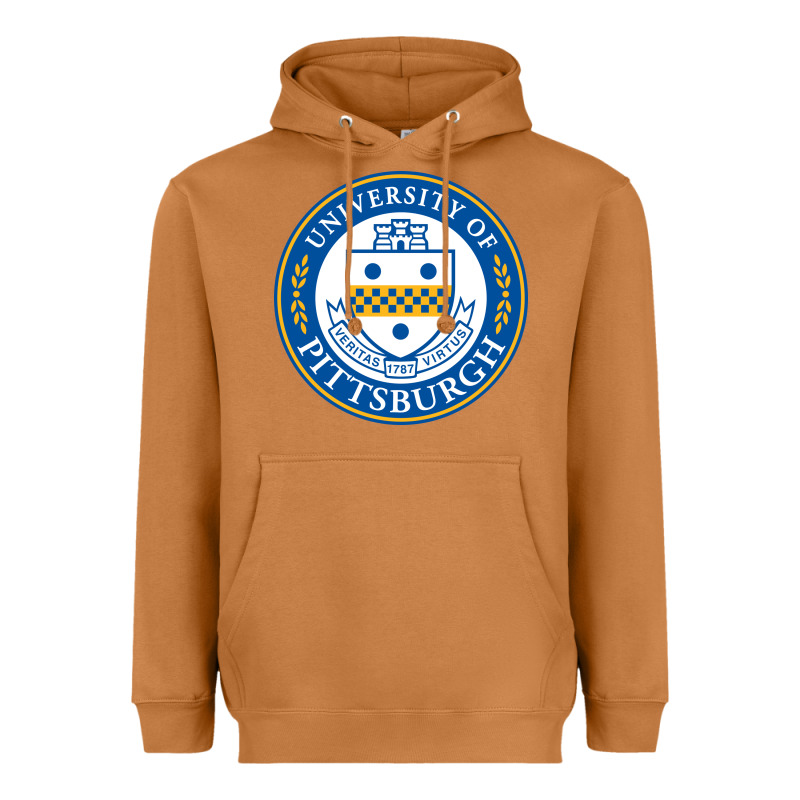 University Of Pittsburgh Heavyweight Hoodie by linhVisuals | Teevron