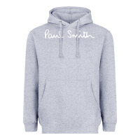 Heather Grey Paul Smith Heavyweight Hoodie - linhVisuals