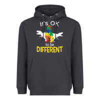 Smoke it’s ok to be different autism dinosaur Heavyweight Hoodie - linhVisuals