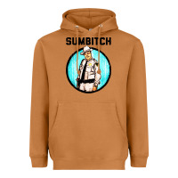 Meerkat sumbitch Heavyweight Hoodie - linhVisuals