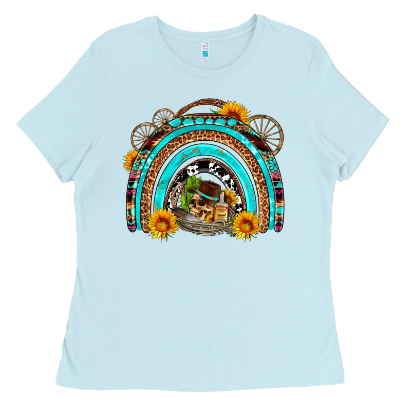 Easter Rainbow Olivia Ladies Tee by OliviaCreatesArt | Teevron