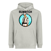 Moon Dust sumbitch Heavyweight Hoodie - linhVisuals