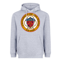 Heather Grey university of san diego Heavyweight Hoodie - linhVisuals