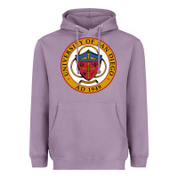Lavender university of san diego Heavyweight Hoodie - linhVisuals