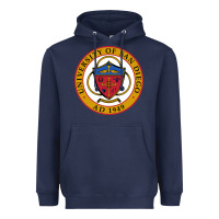 Navy university of san diego Heavyweight Hoodie - linhVisuals