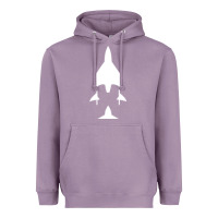 Lavender Virgin Galactic Evolution Heavyweight Hoodie - linhVisuals