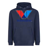 Navy Valvoline Heavyweight Hoodie - linhVisuals
