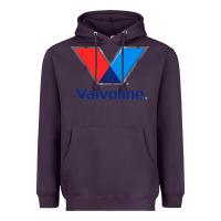 Plum Valvoline Heavyweight Hoodie - linhVisuals