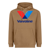 Toasted Coconut Valvoline Heavyweight Hoodie - linhVisuals