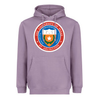 Lavender university of texas at arlington seal Heavyweight Hoodie - linhVisuals