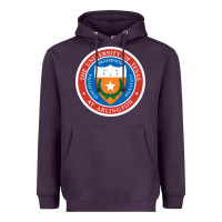 Plum university of texas at arlington seal Heavyweight Hoodie - linhVisuals