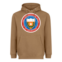 Toasted Coconut university of texas at arlington seal Heavyweight Hoodie - linhVisuals
