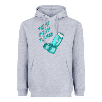 Heather Grey puff puff pass inhaler Heavyweight Hoodie - linhVisuals