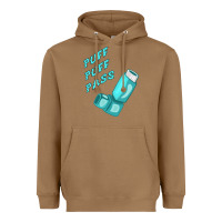 Toasted Coconut puff puff pass inhaler Heavyweight Hoodie - linhVisuals
