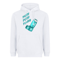 White puff puff pass inhaler Heavyweight Hoodie - linhVisuals