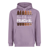 Lavender womens proud black principal, black history month school principal v n Heavyweight Hoodie - linhVisuals