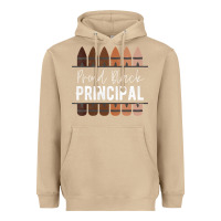 Mushroom womens proud black principal, black history month school principal v n Heavyweight Hoodie - linhVisuals