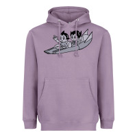 Lavender newastro boy and uran Heavyweight Hoodie - linhVisuals