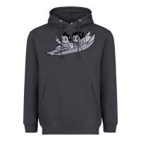 Smoke newastro boy and uran Heavyweight Hoodie - linhVisuals