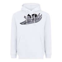 White newastro boy and uran Heavyweight Hoodie - linhVisuals