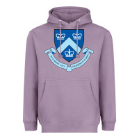 Lavender columbia university shield Heavyweight Hoodie - linhVisuals
