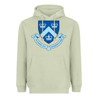 Matcha columbia university shield Heavyweight Hoodie - linhVisuals