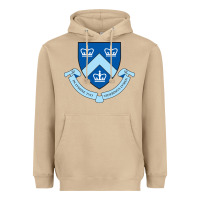 Mushroom columbia university shield Heavyweight Hoodie - linhVisuals