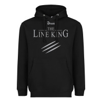 Black funny drugs the line king design Heavyweight Hoodie - linhVisuals