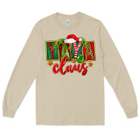 Mushroom Christmas Yaya Claus Long Sleeve Tee - FaDigitalArtStudio
