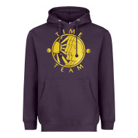 Plum time team Heavyweight Hoodie - linhVisuals