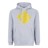 Heather Grey time team Heavyweight Hoodie - linhVisuals