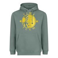 Sage time team Heavyweight Hoodie - linhVisuals