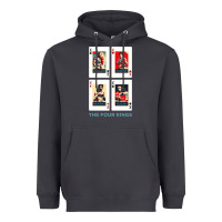 Smoke the four kings of boxing Heavyweight Hoodie - linhVisuals