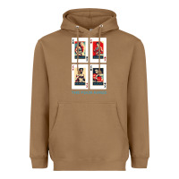 Toasted Coconut the four kings of boxing Heavyweight Hoodie - linhVisuals