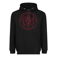 Black colgate university seal Heavyweight Hoodie - linhVisuals