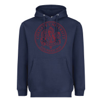 Navy colgate university seal Heavyweight Hoodie - linhVisuals