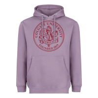 Lavender colgate university seal Heavyweight Hoodie - linhVisuals