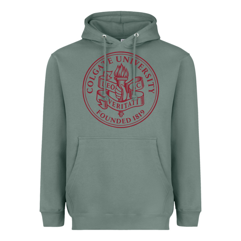 Colgate University Seal Heavyweight Hoodie by linhVisuals | Teevron