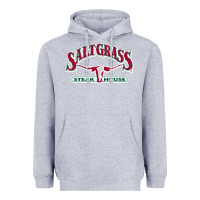 Heather Grey Saltgrass Steakhouse Heavyweight Hoodie - linhVisuals