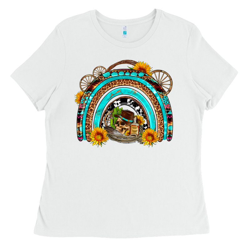 Easter Rainbow Olivia Ladies Tee by OliviaCreatesArt | Teevron