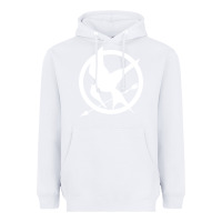 White The Hunger Games Trilogy Heavyweight Hoodie - linhVisuals