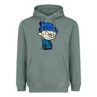 Sage calvin Heavyweight Hoodie - linhVisuals