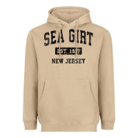 Mushroom womens sea girt new jersey nj vintage sports design black design v nec Heavyweight Hoodie - linhVisuals