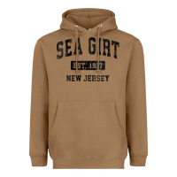Toasted Coconut womens sea girt new jersey nj vintage sports design black design v nec Heavyweight Hoodie - linhVisuals