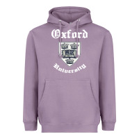 Lavender vintage oxford university 80s 90s Heavyweight Hoodie - linhVisuals