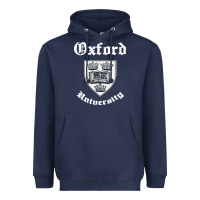 Navy vintage oxford university 80s 90s Heavyweight Hoodie - linhVisuals